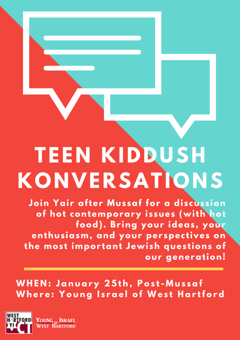 Banner Image for Teen Kiddush Konversations