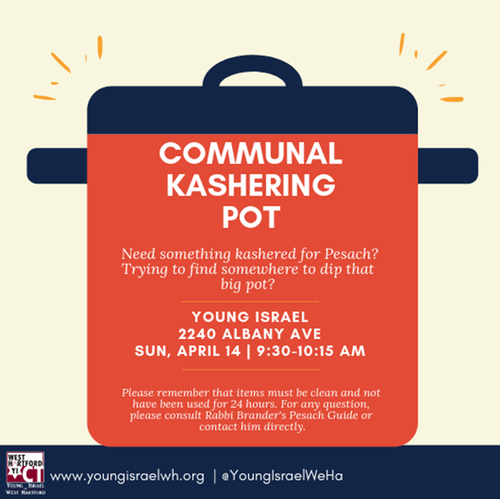 Banner Image for Communal Kashering Pot