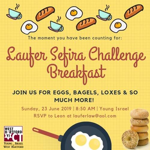 Banner Image for Laufer Sefira Challenge Breakfast