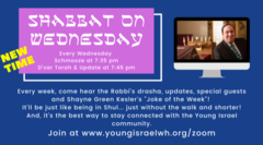 Banner Image for Shabbat on Wednesday