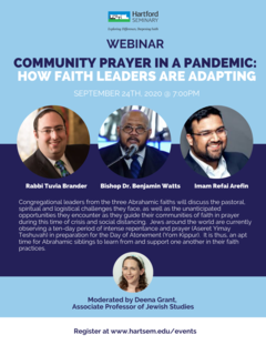 Banner Image for Community Prayer in a Pandemic; How Faith Leaders Are Adapting 