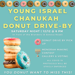 Banner Image for Young Israel Chanukah Donut Drive By